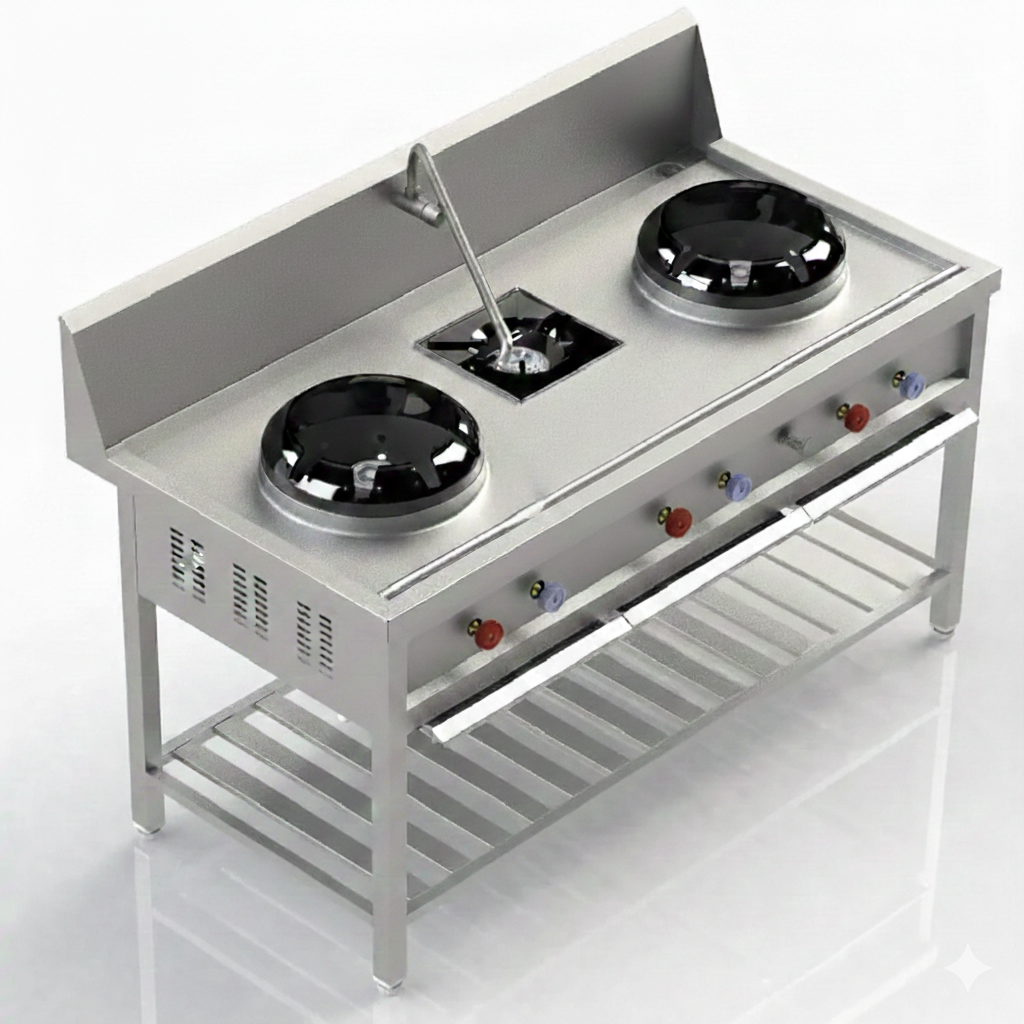 Chinese Burner Range (2+1) Burner