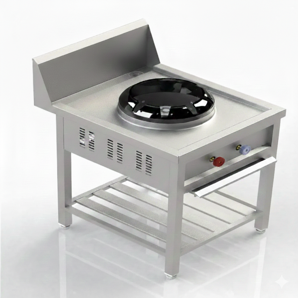 Single Burner Chinese Range