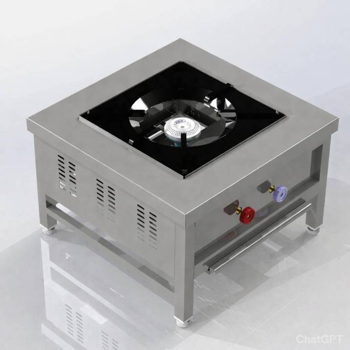 Single Burner Bulk Cooking Range