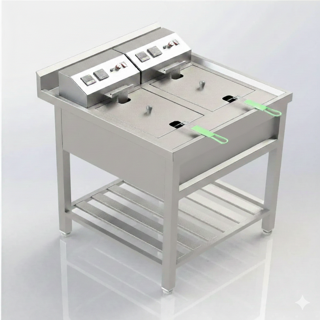 Twin Tank Deep Fat Fryer