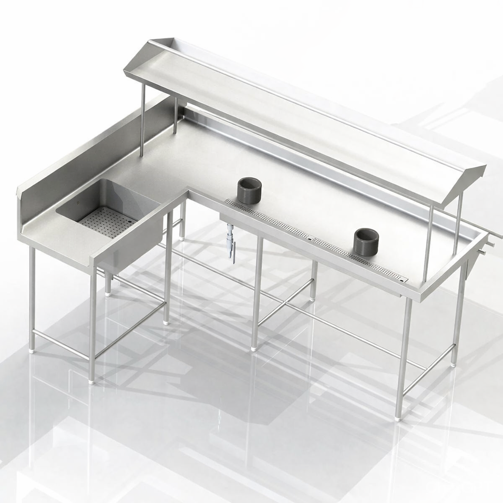 L Type Dishlanding Table (RDW9)