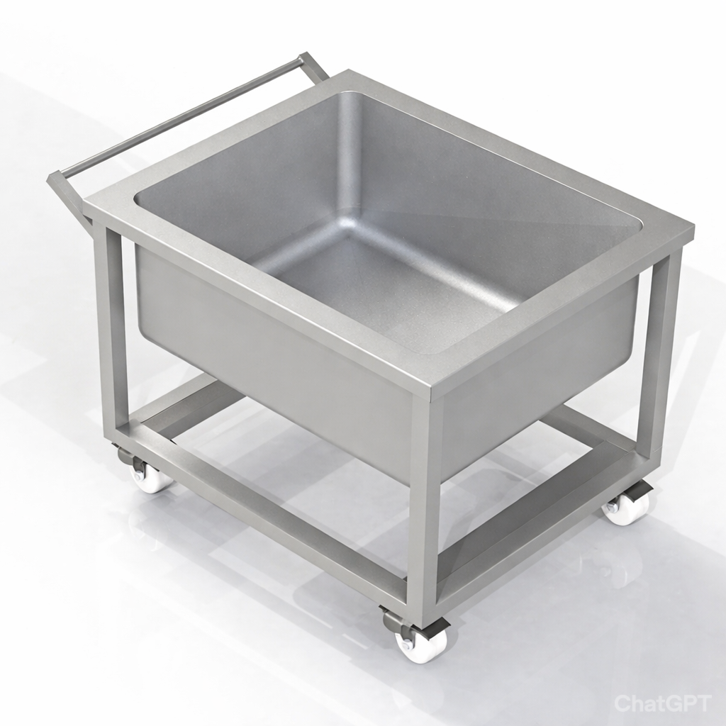 Soiled Dish Collection Trolley