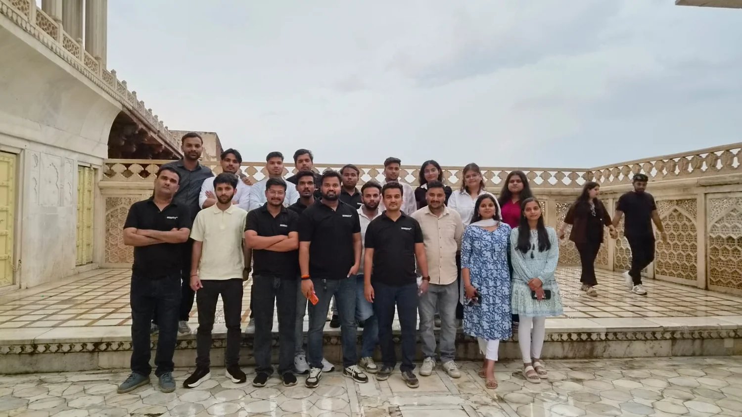 Team outdoor group photo